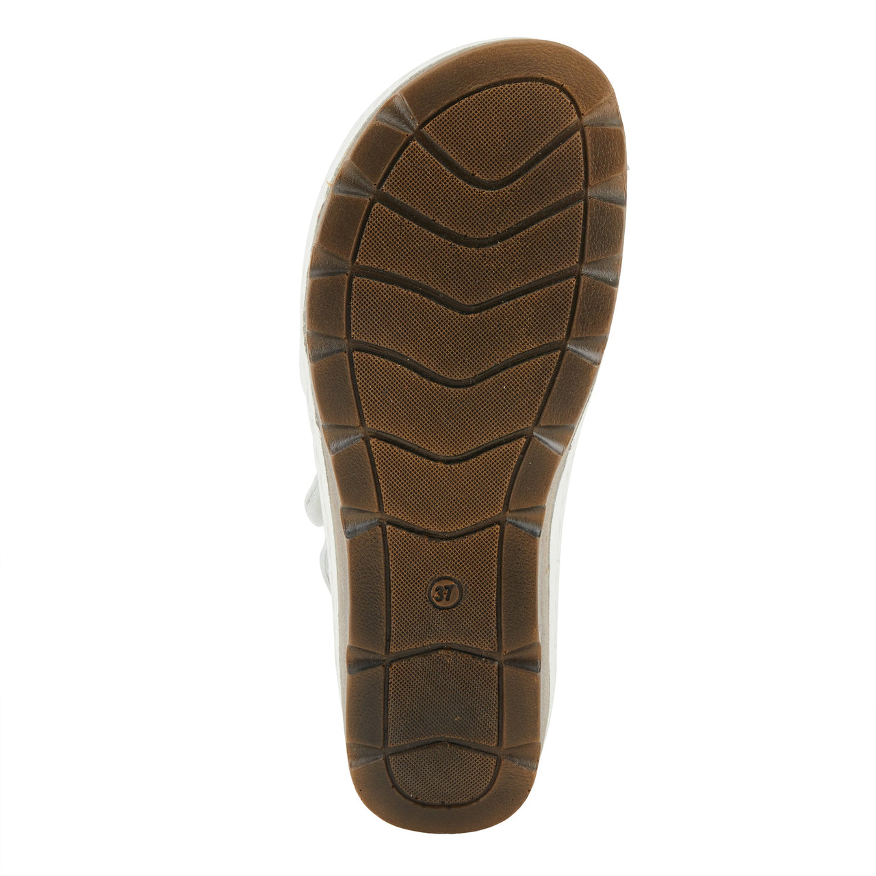 Spring Step Shoes Flexus Ariel Sandals in Brown leather with anti-shock technology