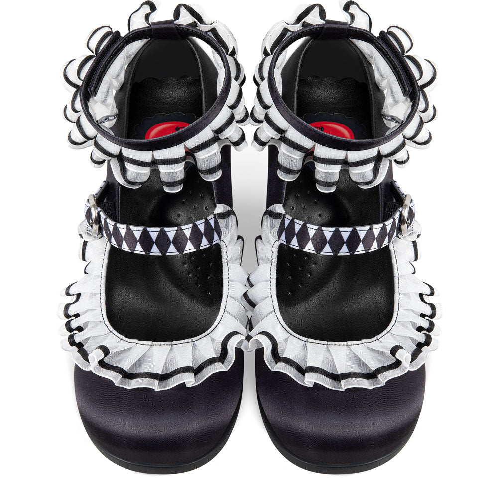 Chocolaticas® Mid Heels Arlequin Women's Mary Jane Pump