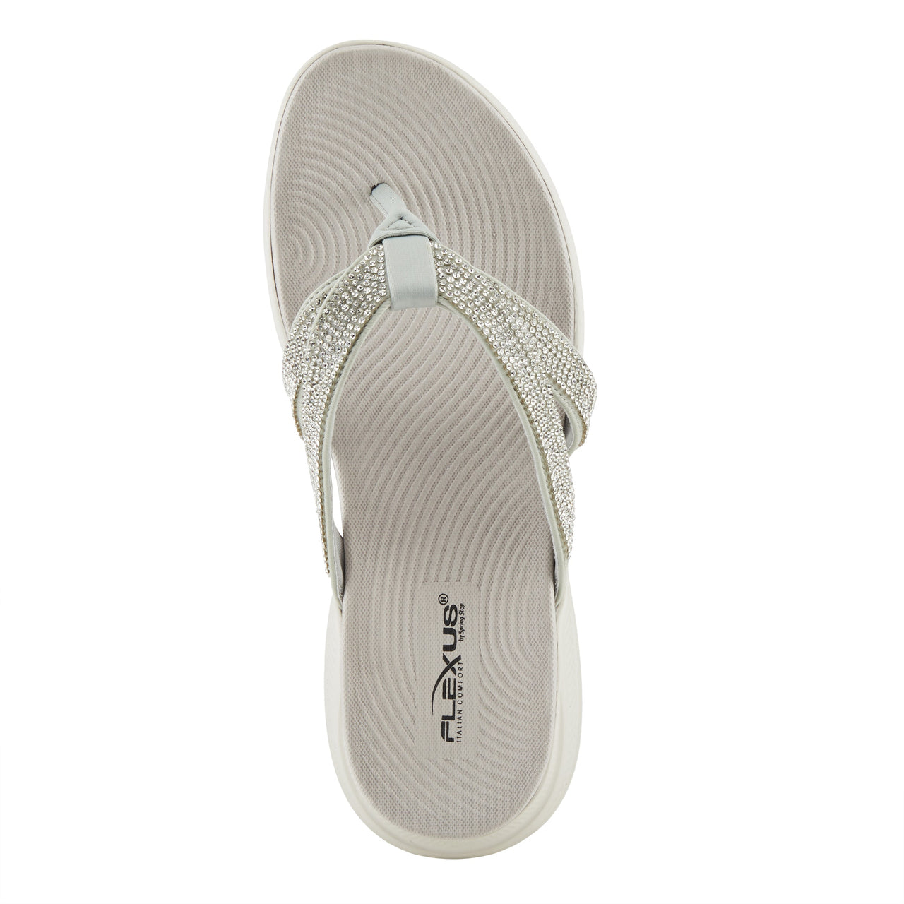 Spring Step Shoes Flexus Ashine Sandals in taupe with soft textile lining and padded insole