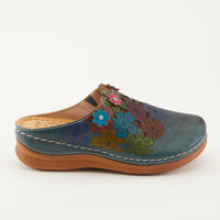 Thumbnail for Buy L'Artiste Augi Clogs Women’s Hand-Painted Leather 2