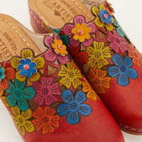 Thumbnail for Buy L'Artiste Augi Clogs Women’s Hand-Painted Leather 2