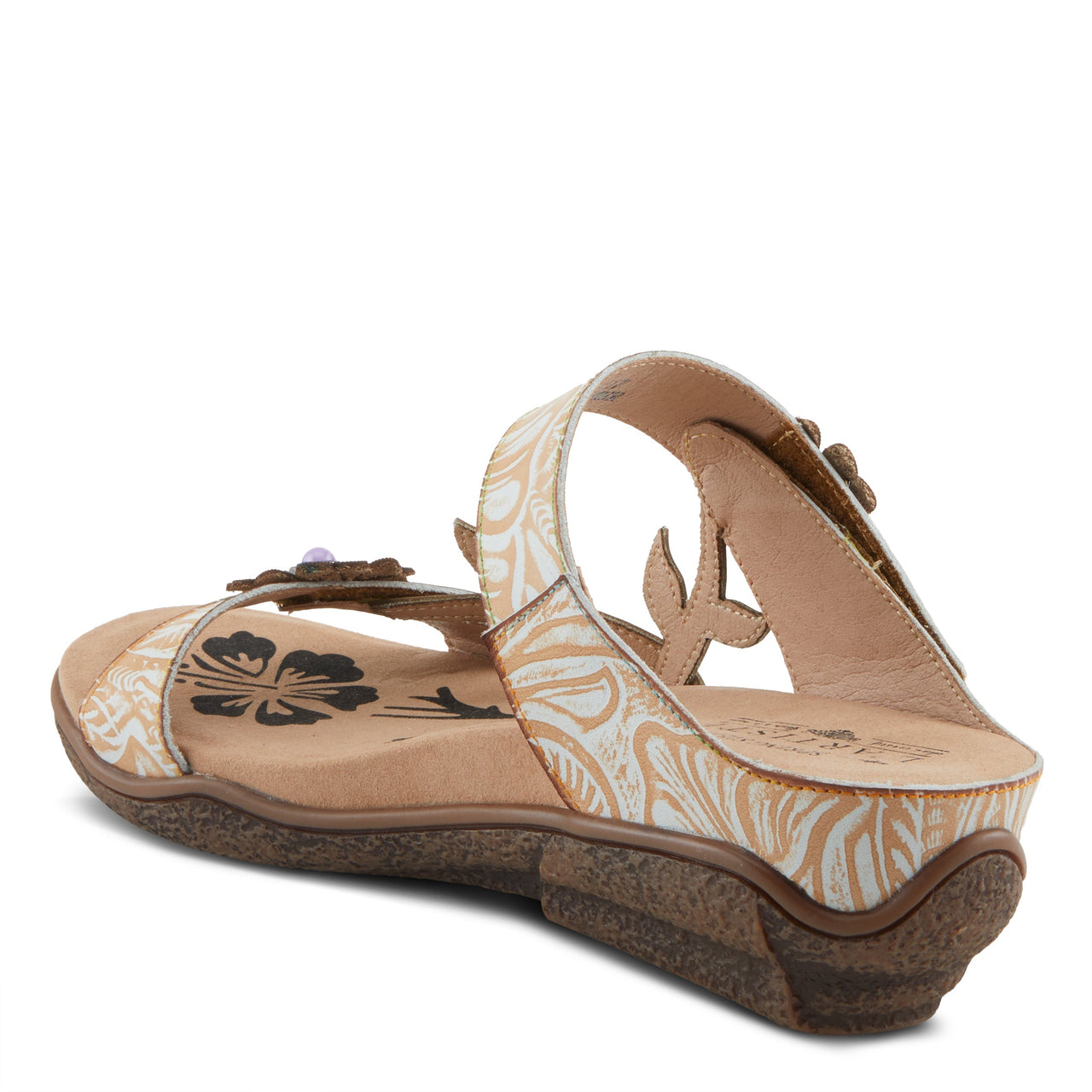 Versatile L'ARTISTE AYMEE SLIDE SANDALS suitable for casual or dressy outfits