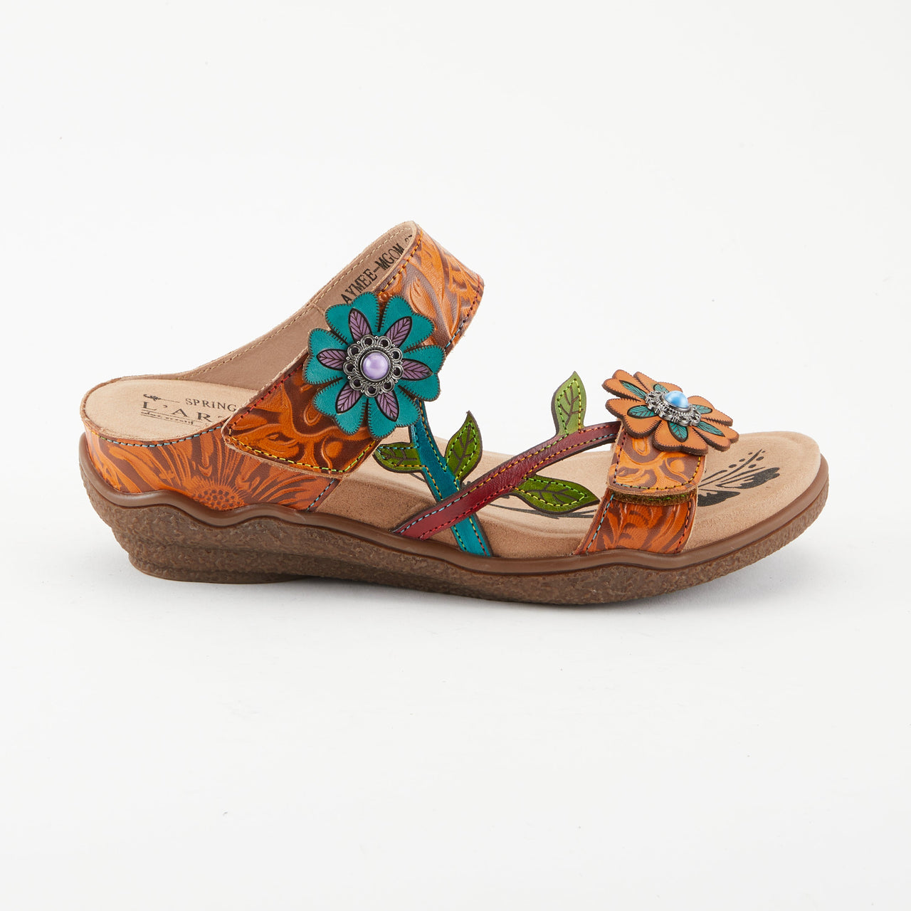 Comfortable L'ARTISTE AYMEE SLIDE SANDALS with cushioned footbed and rubber outsole