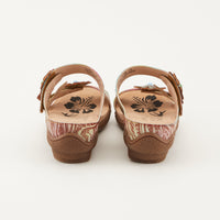 Thumbnail for Trendy L'ARTISTE AYMEE SLIDE SANDALS showcasing artisanal craftsmanship and quality materials