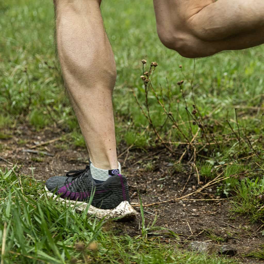 3 Pack Amethyst - Run Ankle Midweight Merino Wool Sock