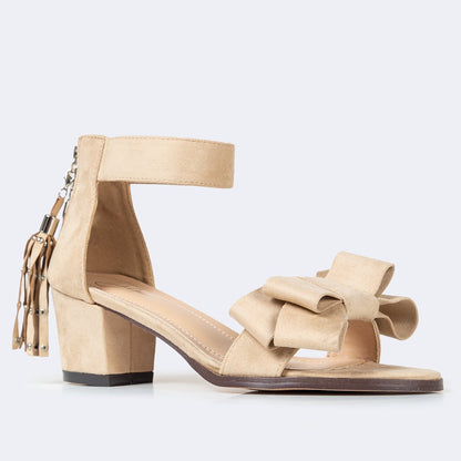 J Adams Shoes Women's April | Beige Suede