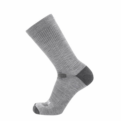 3 Pack Ash - Casual Crew Midweight Merino Wool Sock
