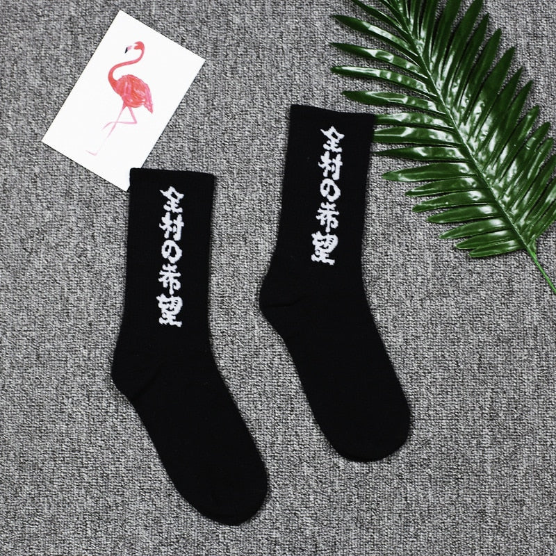 Niepce Sock1 Japanese Kanji Socks