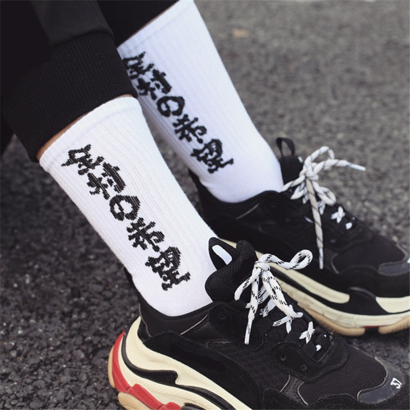 Niepce Sock1 Japanese Kanji Socks