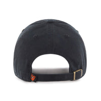 Thumbnail for  Stylish and comfortable Mens 47 Brand Baltimore Orioles Clean Up Strapback in black