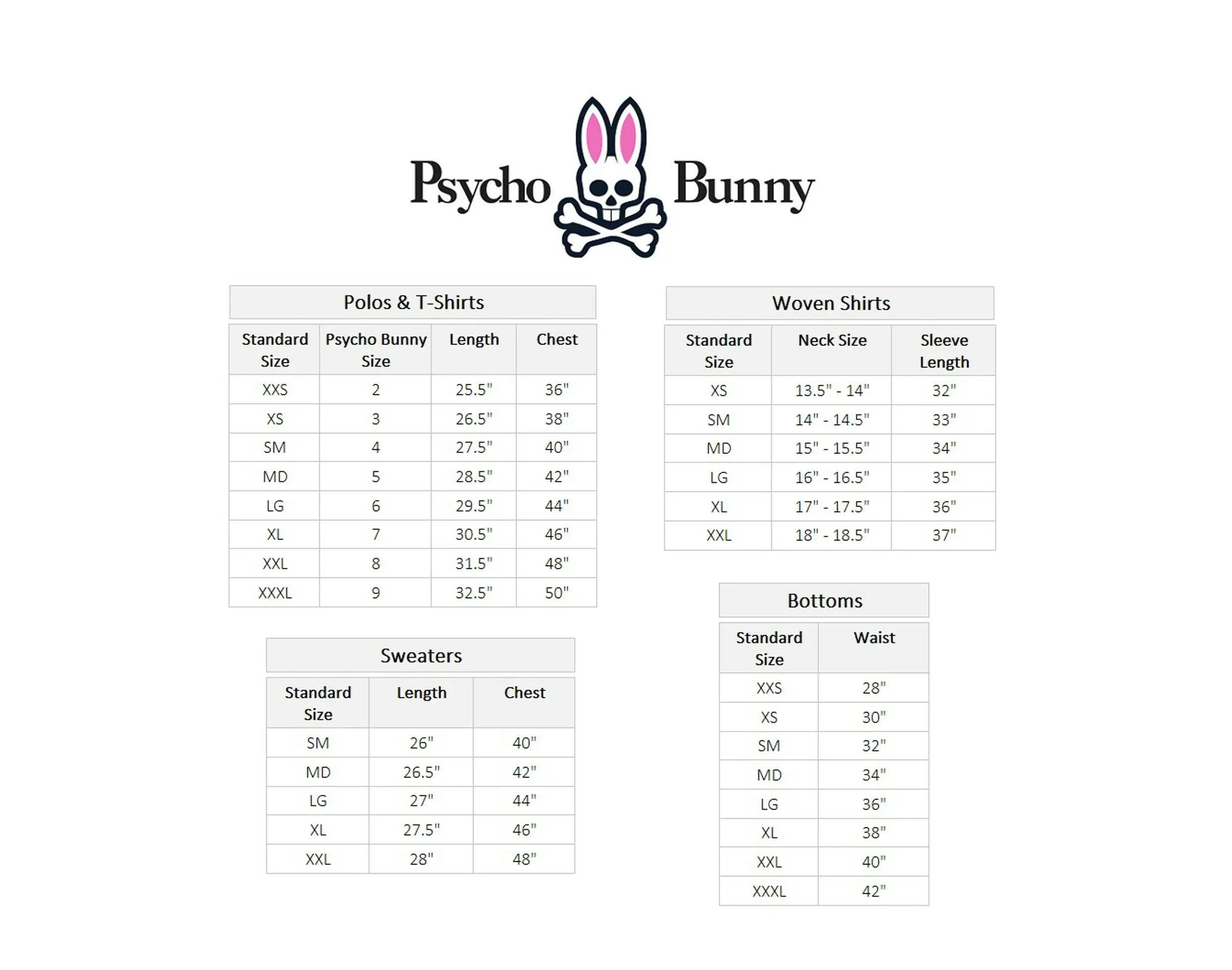 Psycho Bunny Classic V Neck Tee Shirt Men's Pima Cotton