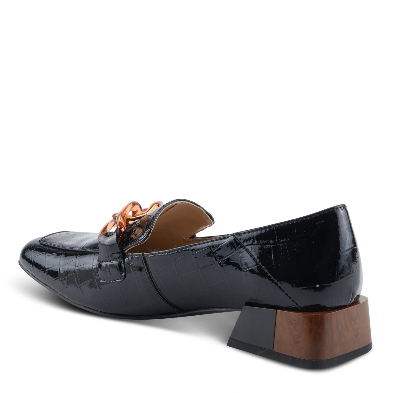 Handcrafted leather Azura Baldwin shoes in classic black for men