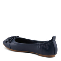 Thumbnail for Stylish and sophisticated Patrizia Ballay shoes in black leather with a pointed toe and low heel