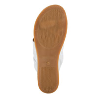 Thumbnail for A close-up image of the Spring Step Bates Sandals in a stylish taupe color, featuring a cushioned footbed and adjustable hook-and-loop straps for maximum comfort and support