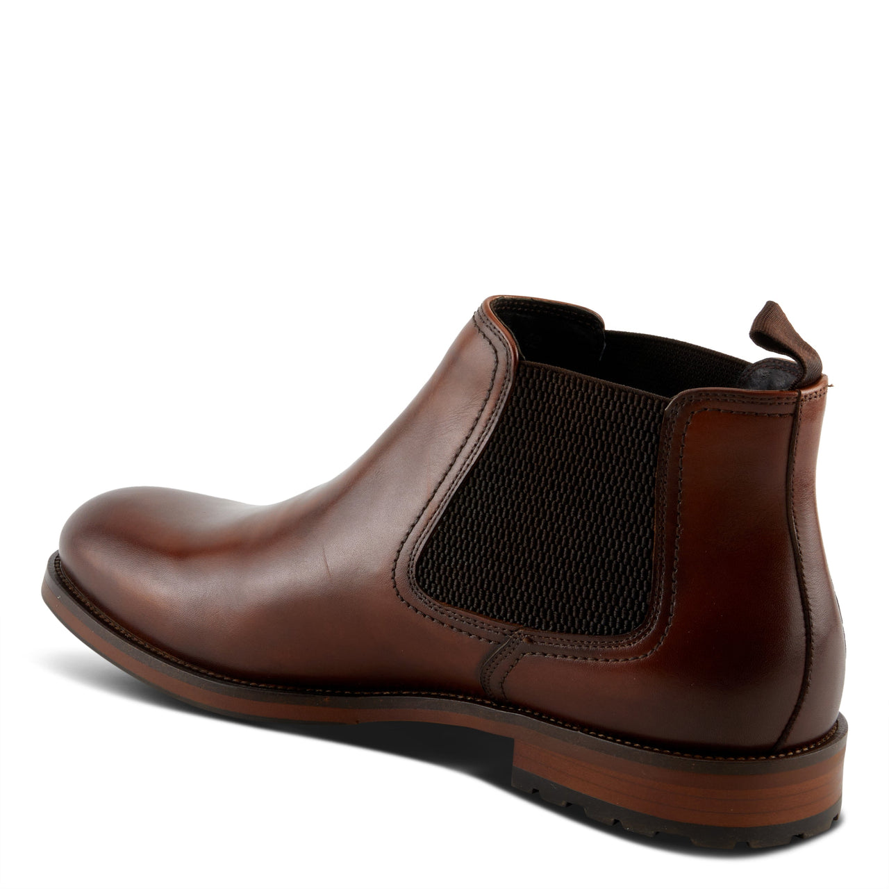  Reliable Spring Step Men Baxter Boots with Stitching Detail and Stacked Heel