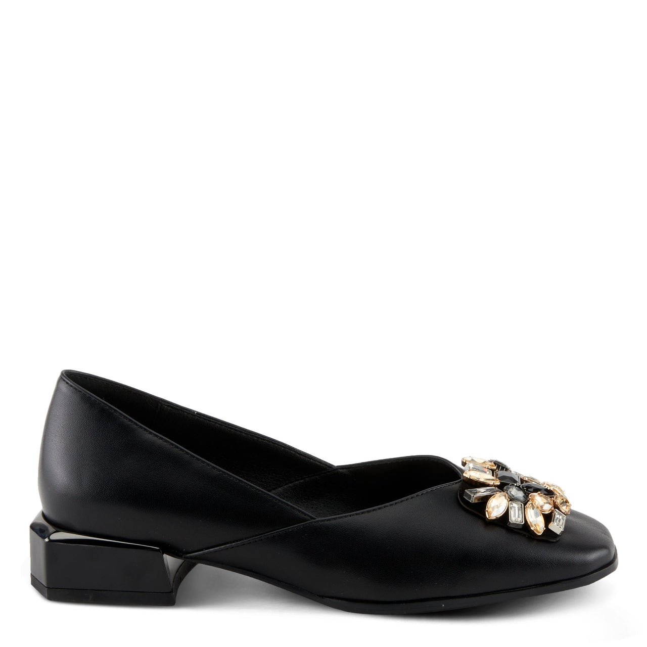 Stylish and comfortable Azura Bellish shoes in a classic black color