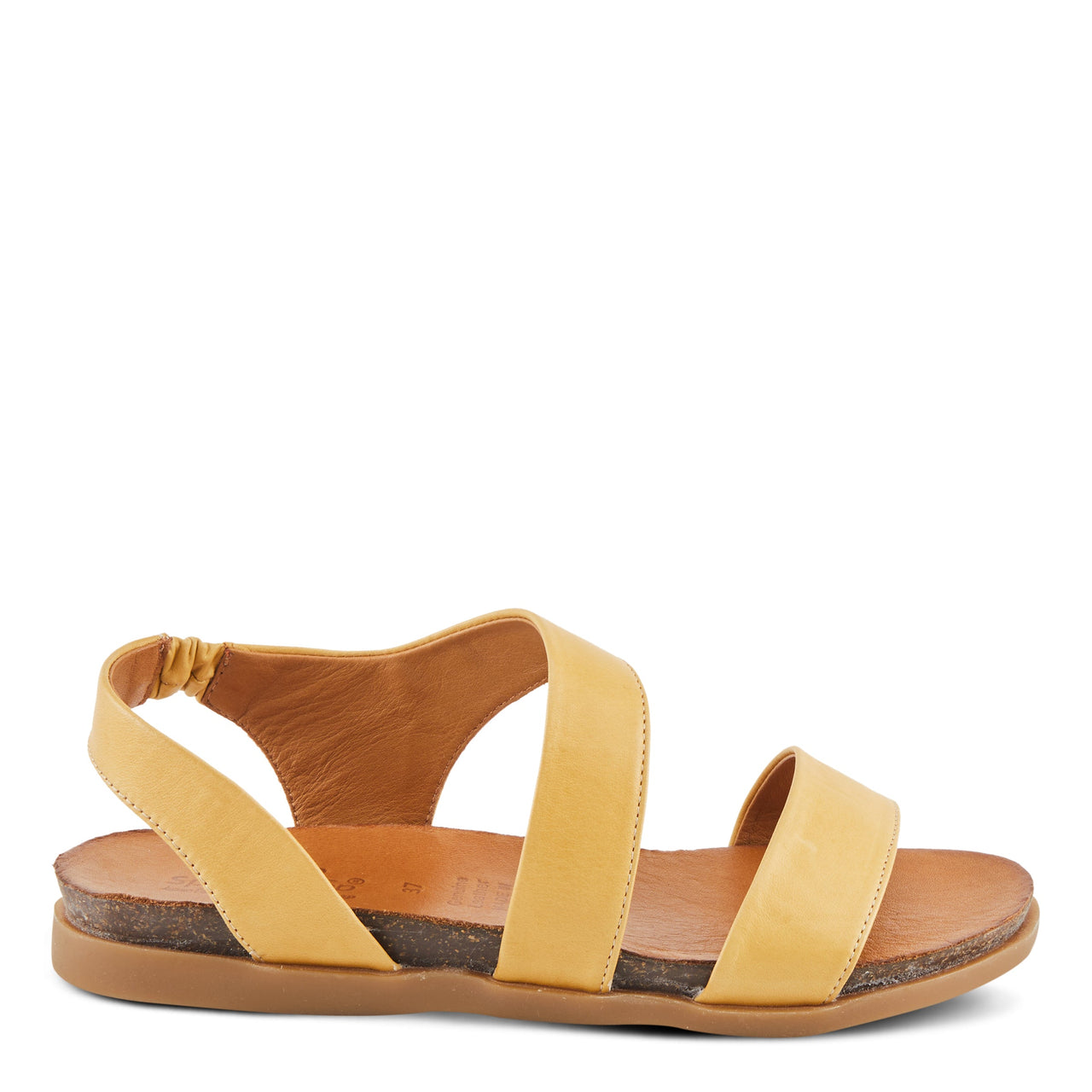 Comfortable and stylish Spring Step Besitos Sandals in brown leather with adjustable straps and cushioned footbed