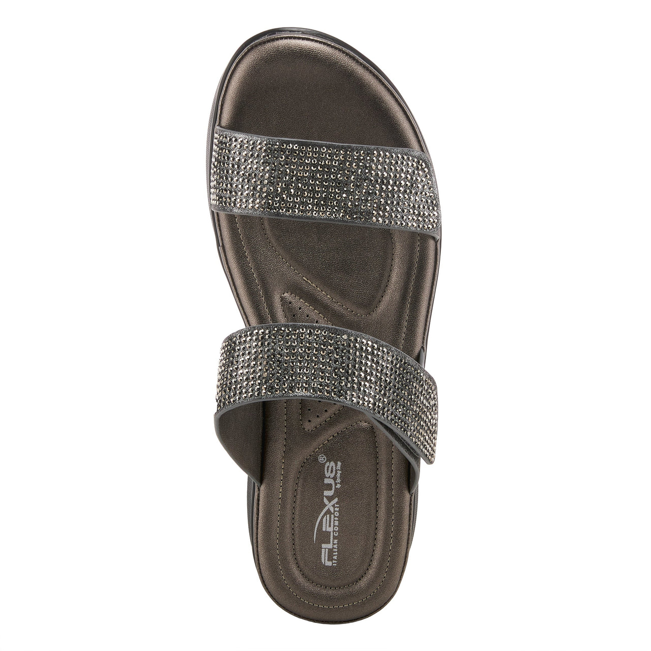 FLEXUS BLING SLIDE SANDALS