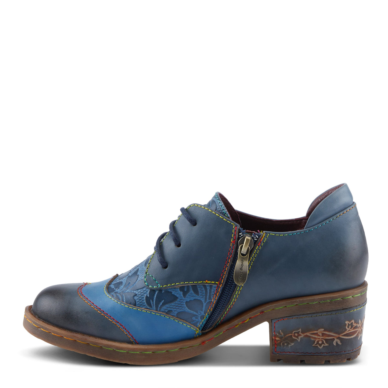 Pair of vibrant and stylish L'ARTISTE BRITEETOE SHOES with intricate floral details and comfortable fit