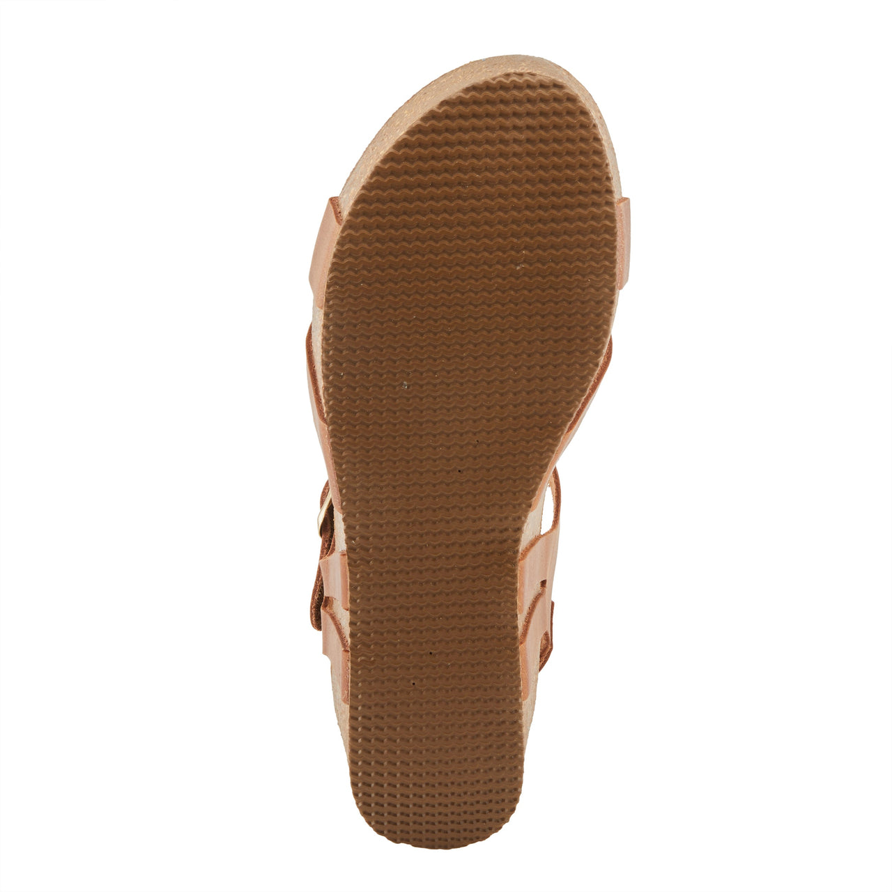 Brown leather Spring Step Burton sandals with cushioned insole and adjustable strap for comfortable all-day wear