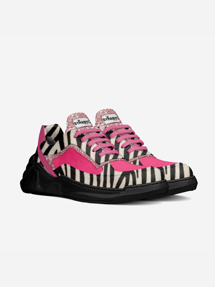 BYMANYC ® NYC Riverside Prestige: Serene Vegan Sneakers with Refined Style