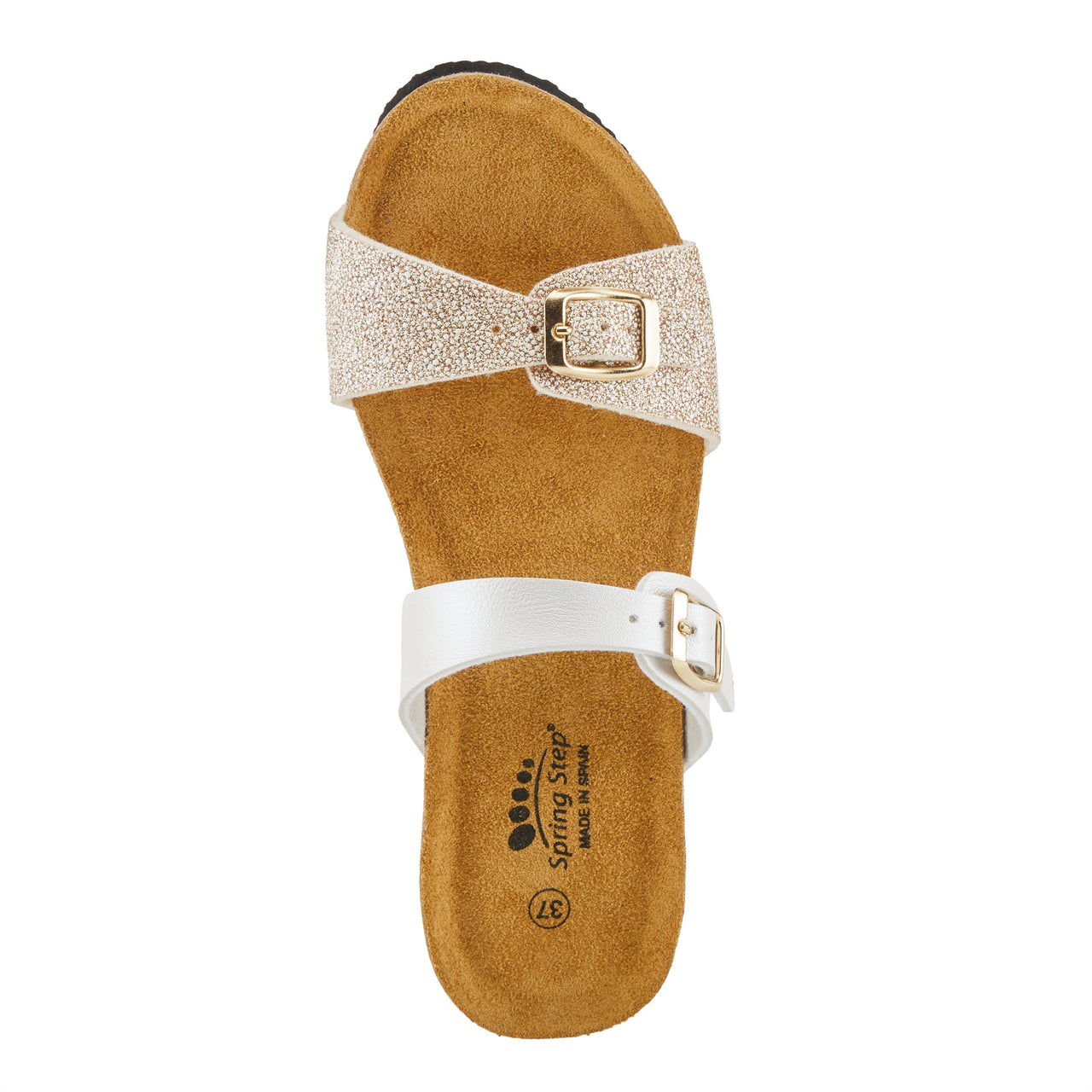 Fashionable Spring Step Bynum Sandals featuring adjustable buckle straps and sturdy rubber soles