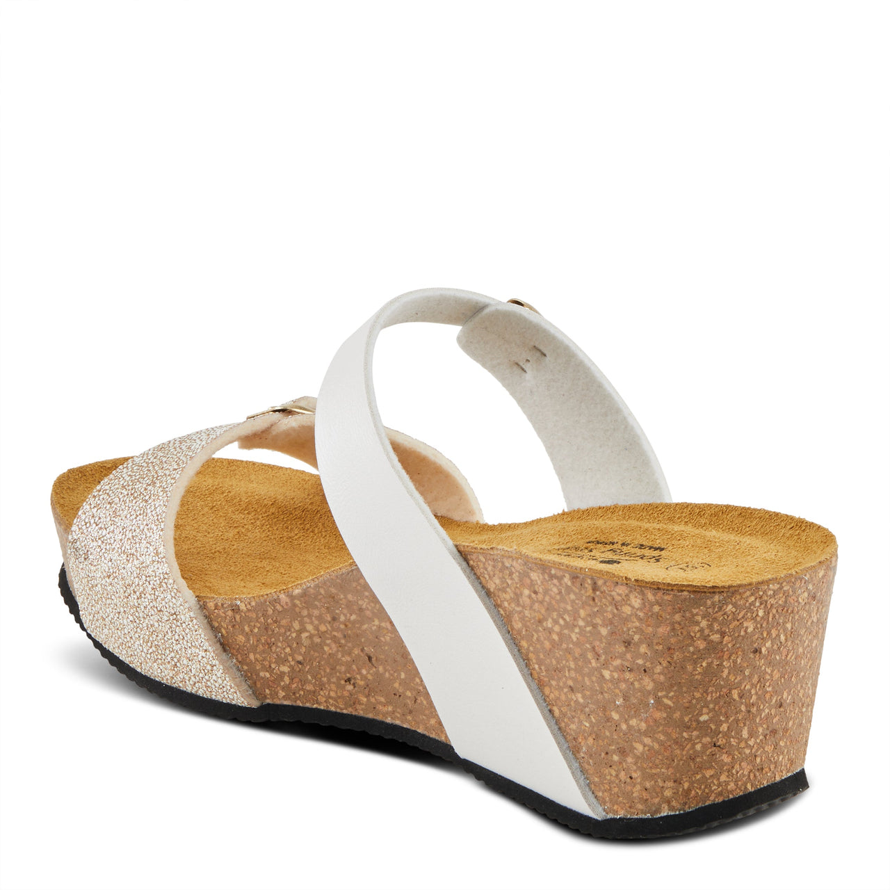 Elegant Spring Step Bynum Sandals with a modern peep-toe silhouette and durable traction outsoles