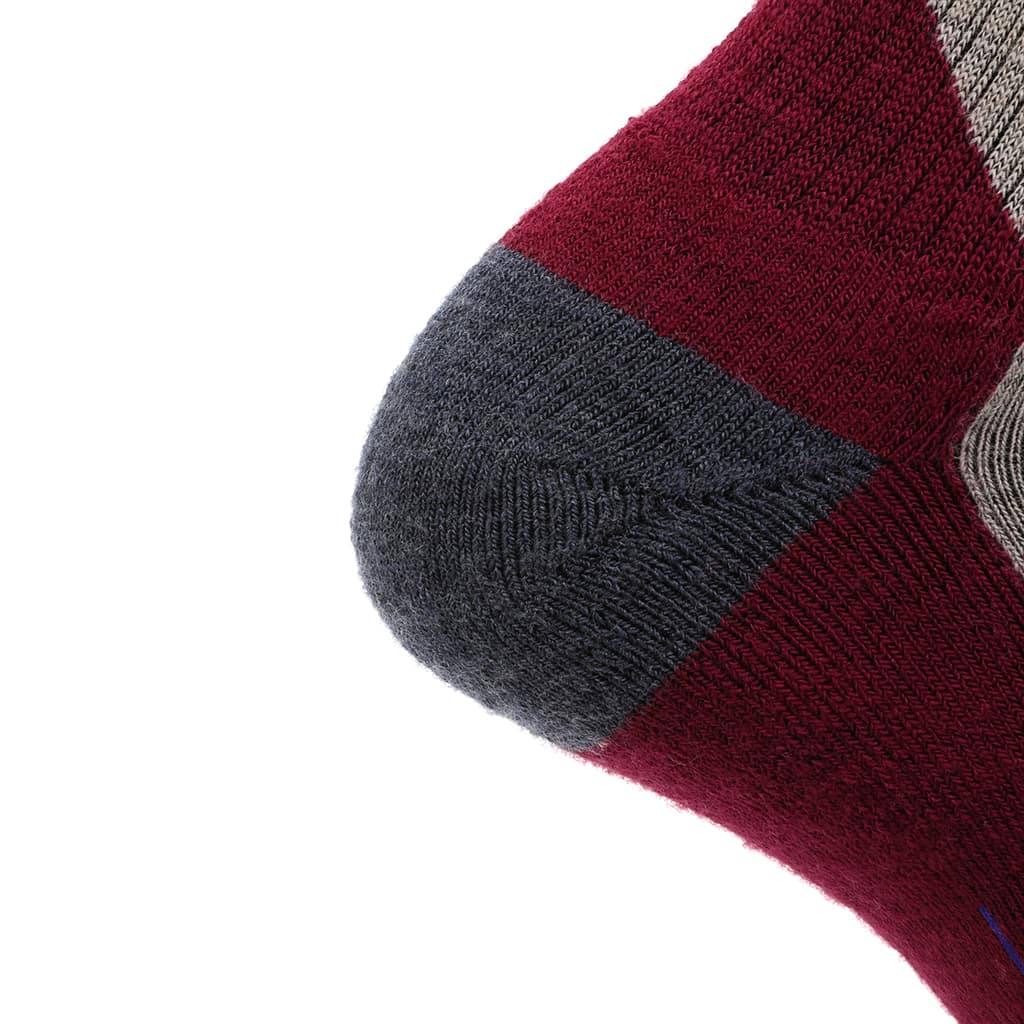 3 Pack Berry - Hike Crew Midweight Merino Wool Sock