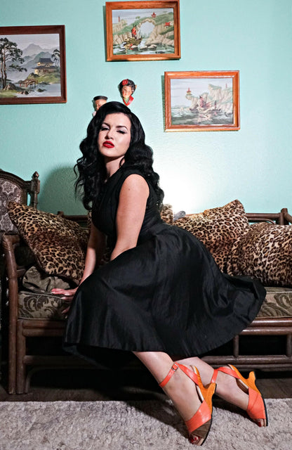 Lucky Lou Shoes Women's the Boom Boom - in Pumpkin