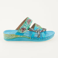 Thumbnail for L'Artiste Caiman Slide Sandal