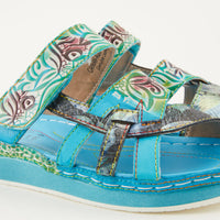 Thumbnail for L'Artiste Caiman Slide Sandal