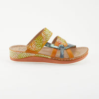 Thumbnail for L'Artiste Caiman Slide Sandal