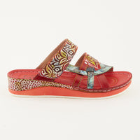 Thumbnail for L'Artiste Caiman Slide Sandal