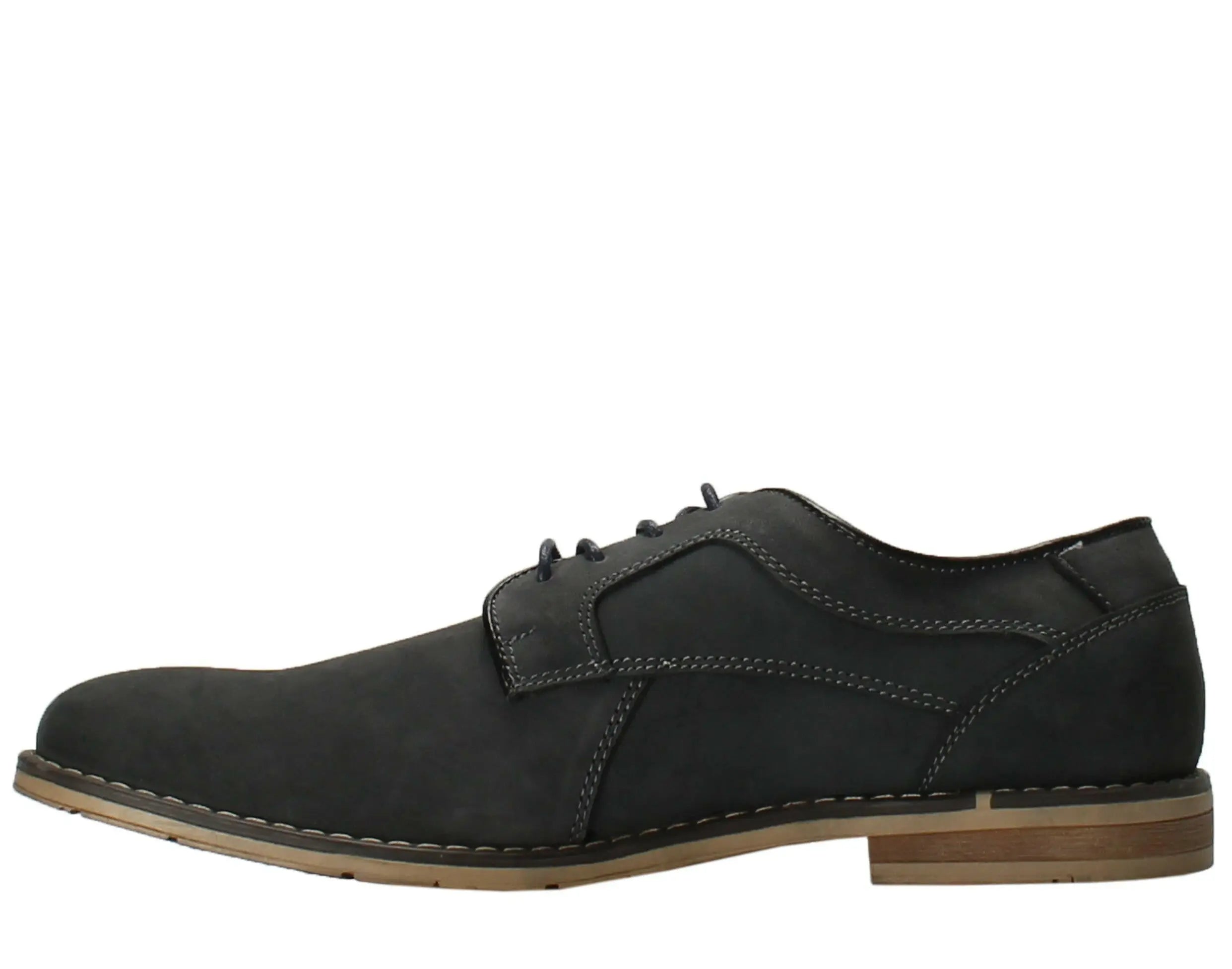 Howling Wolf Carma Men’s Nubuck Plain Toe Oxford Shoes