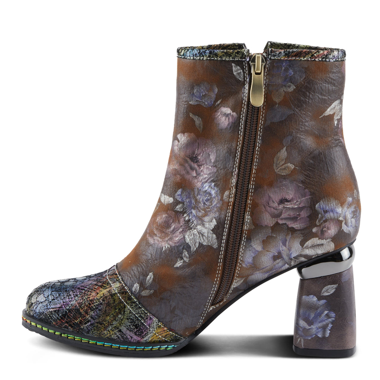 L'Artiste Carre Boots with Sturdy Rubber Outsole