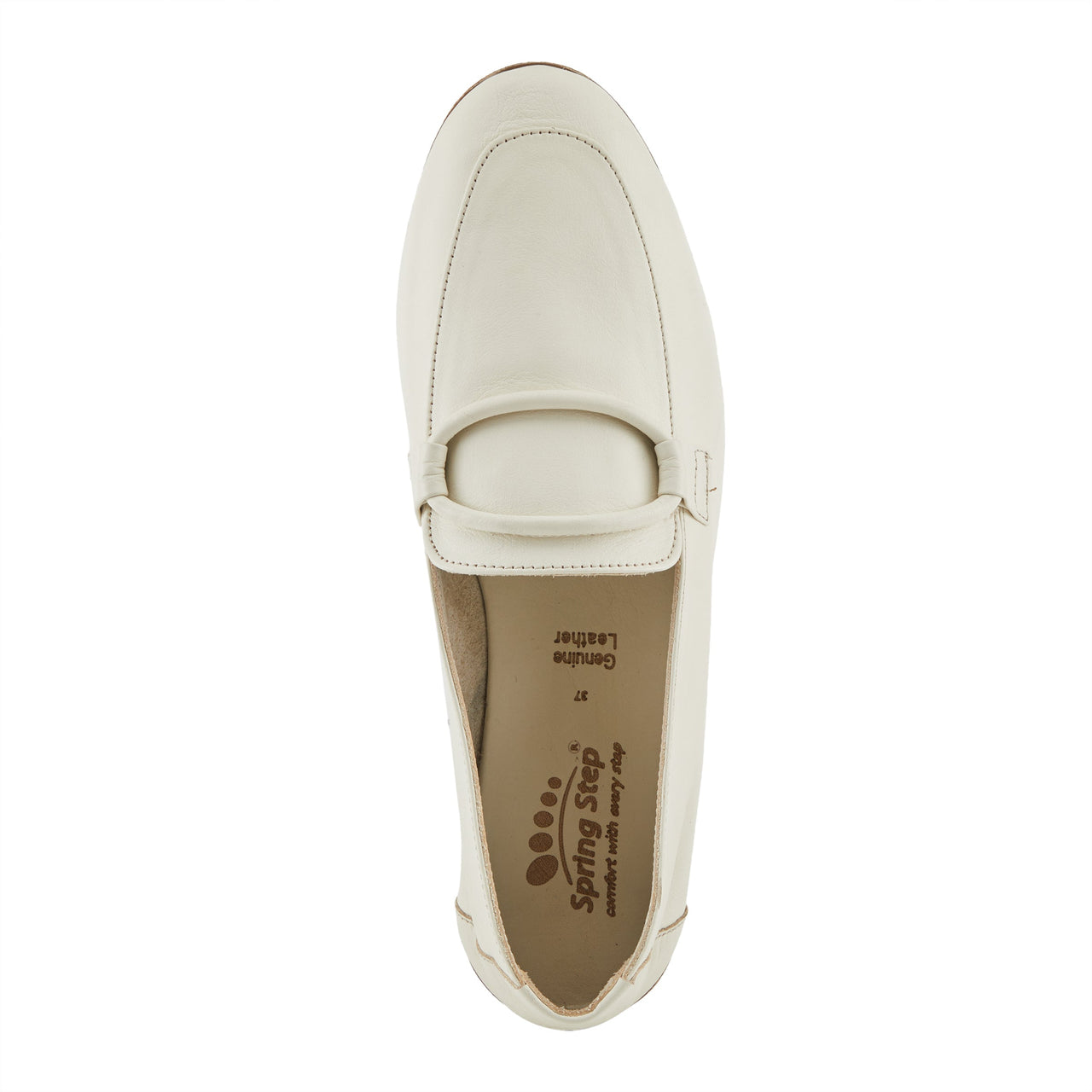 Black leather Spring Step Carrington shoes with slip-on design and cushioned insoles for all-day comfort and style