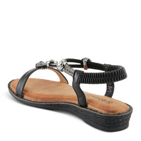 Thumbnail for Buy Patrizia Charmer Sandals Women’s Vegan Leather T-Strap - Flat Sandal Casual Sandals from Don’t Panic Shoes | Best Prices & Fast Shipping