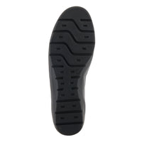 Thumbnail for Black leather Spring Step Chesser shoes with cushioned insole and slip-resistant outsole