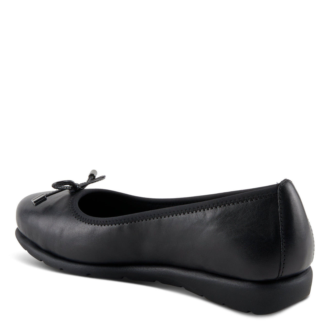 Stylish and comfortable Spring Step Chesser shoes in black leather