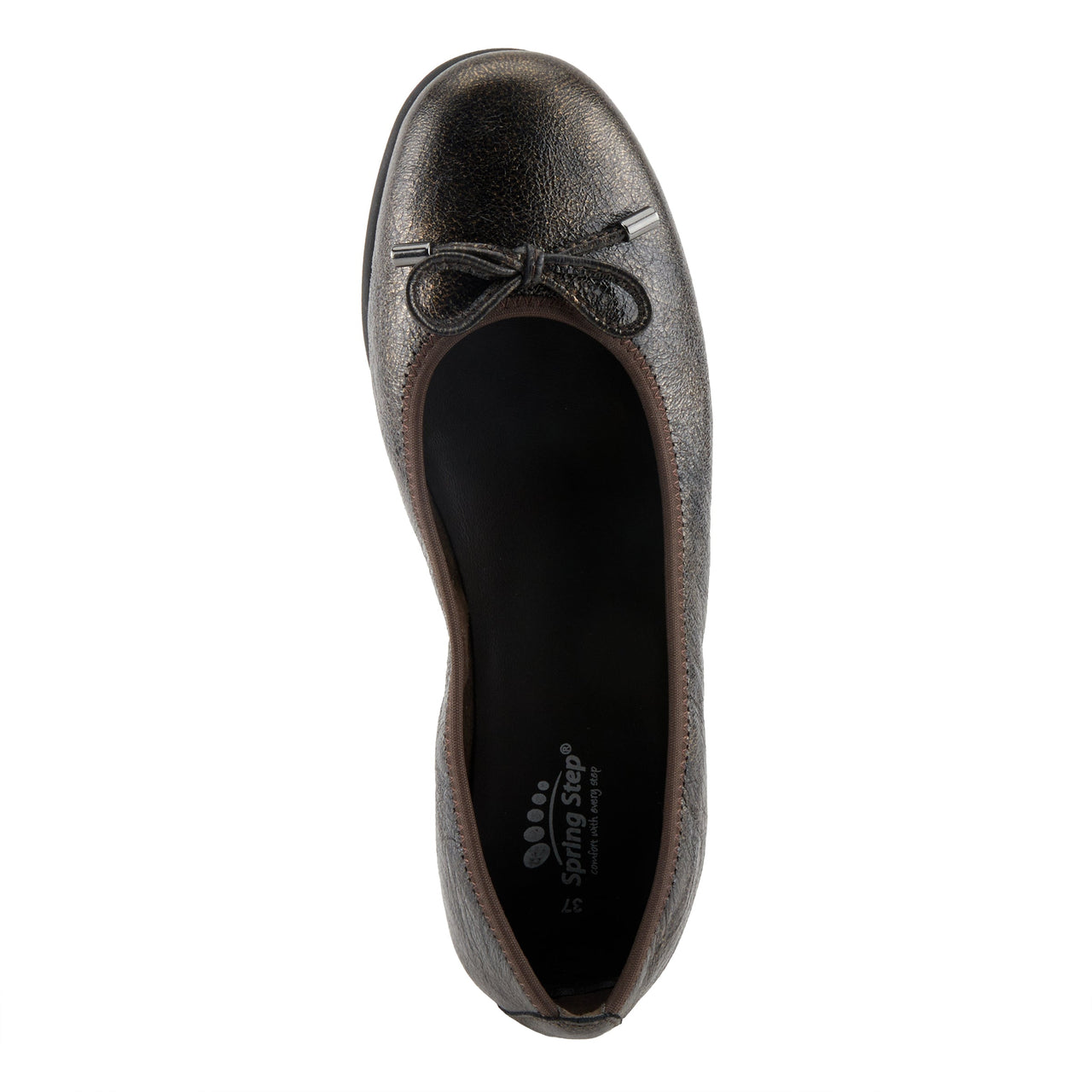 Detail of SPRING STEP CHESSER SHOES with reinforced heel and arch support for all-day comfort