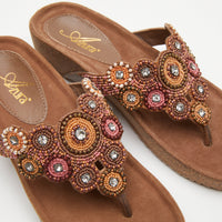 Thumbnail for AZURA CHIARA THONG SANDALS