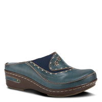 Thumbnail for Buy L'Artiste Chino Clogs Women’s Hand Painted Leather 2