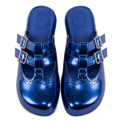 Chocolaticas® Chrome Crush Blue Women's Clog