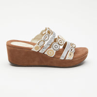 Thumbnail for AZURA CLARETHA SLIDE SANDAL