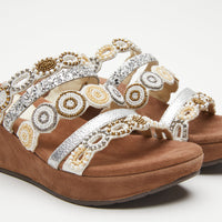 Thumbnail for AZURA CLARETHA SLIDE SANDAL