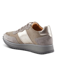 Thumbnail for Side view of women's Spring Step Compter Sneakers with lace-up detail