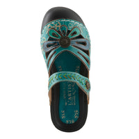 Thumbnail for Buy L'Artiste Copa Clog Women’s Hand Painted Leather 1.5