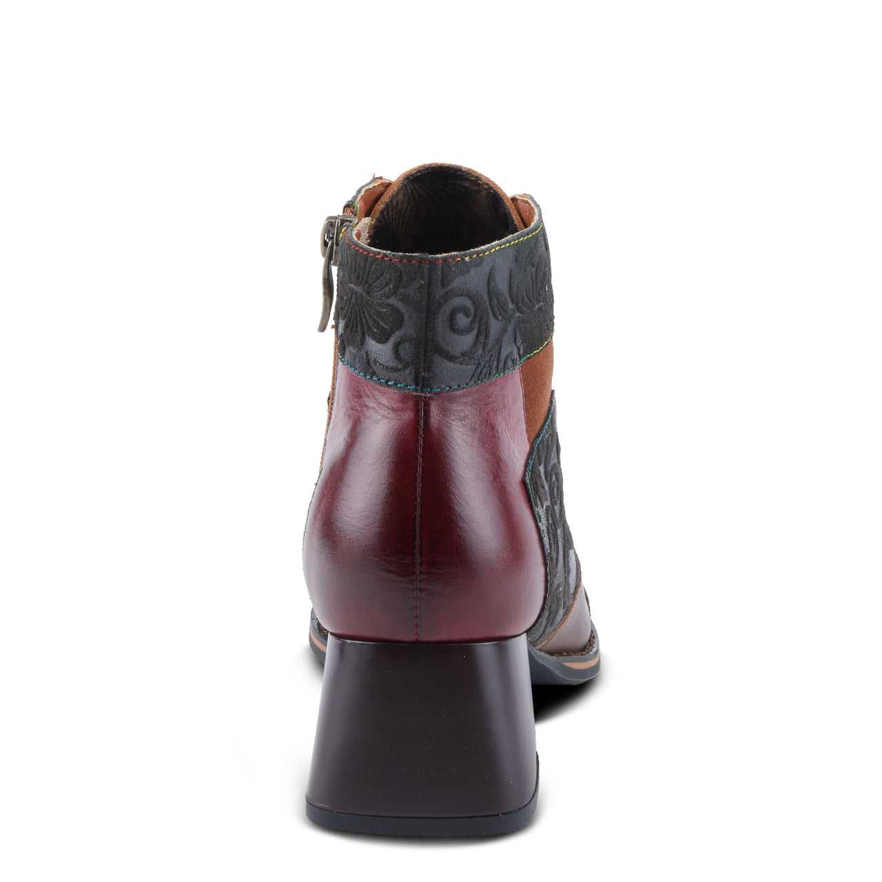 Sophisticated L'ARTISTE COPINE BOOTS with stacked heel and rubber outsole for traction