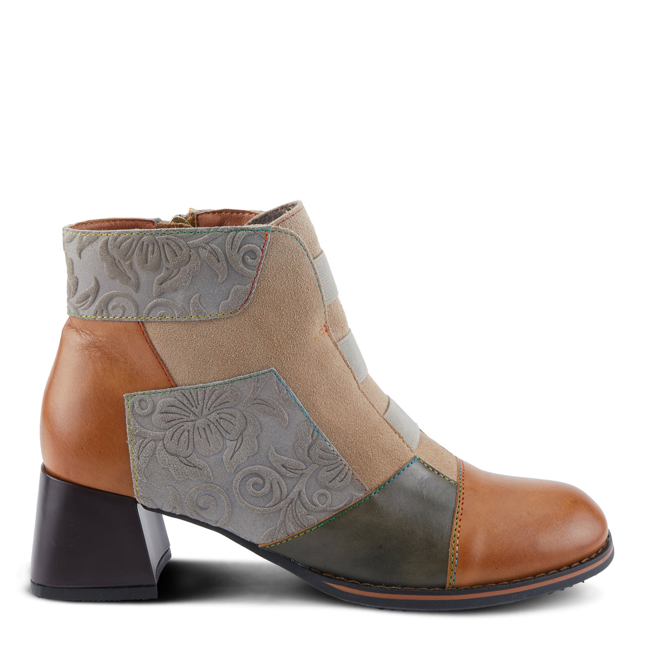 Chic and stylish L'ARTISTE COPINE BOOTS featuring a stacked heel and almond toe