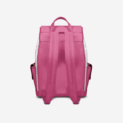 COUTURE Eco Backpack – Pink & White Edition | BYMANYC ® New York